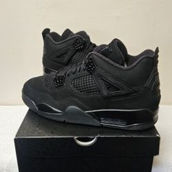 Air Jordan 4 Retro Black Cat - Men's Size 10M