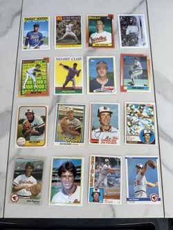 Lot Of 16 MLB Baseball Cards Hall Of Fame Pitchers Palmer Gooden Smoltz Nolan Ryan Schilling Etc
