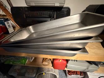 Stainless Steel Full Size Serving Pans