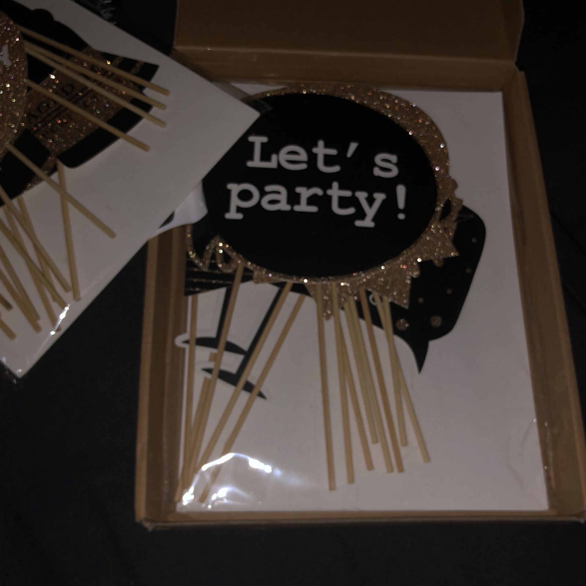 Photo booth Birthday Party Props