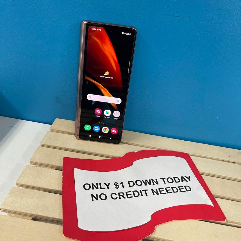 Samsung Galaxy Fold 2 5G PAYMENTS AVAILABLE $1 Down Today