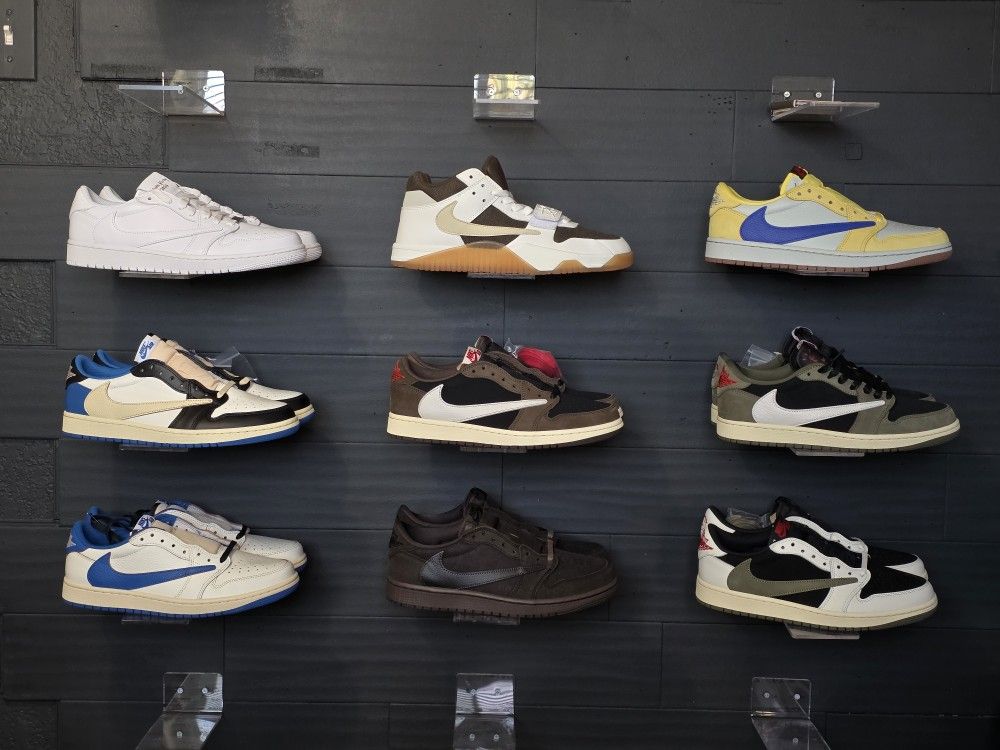 Nike Air Jordan 1 Low Travis Scott All Size 9