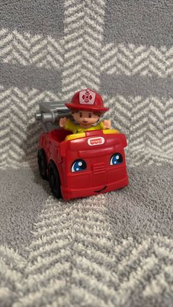 Fisher-Price Little People Fire Truck with Firefighter