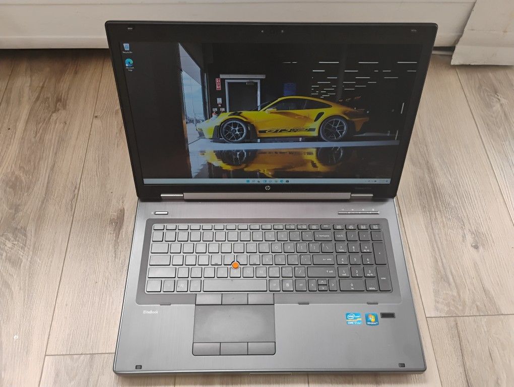 Large 17" HP EliteBook Workstation Laptop (Windows 11 Pro)