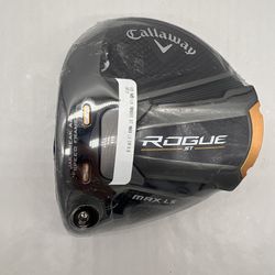 New- Callaway Rogue ST Max LS 9.0* Left-Handed Driver Head Only 