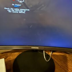 Samsung Curved Gaming Monitor 