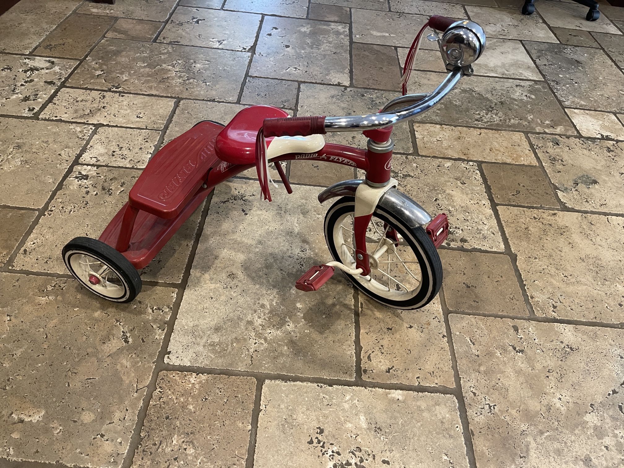 Radio Flyer Retro Tricycle Steel Frame Model 33 used 12” front wheel