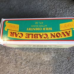 Avon Cable Car Wild Country After Shave 