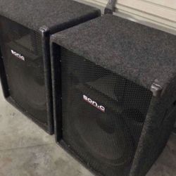 2) Sonic Speakers!! Great condition