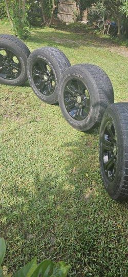 18” rims  with tires