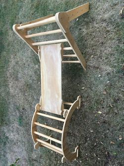 Montessori Wooden Climbing Set