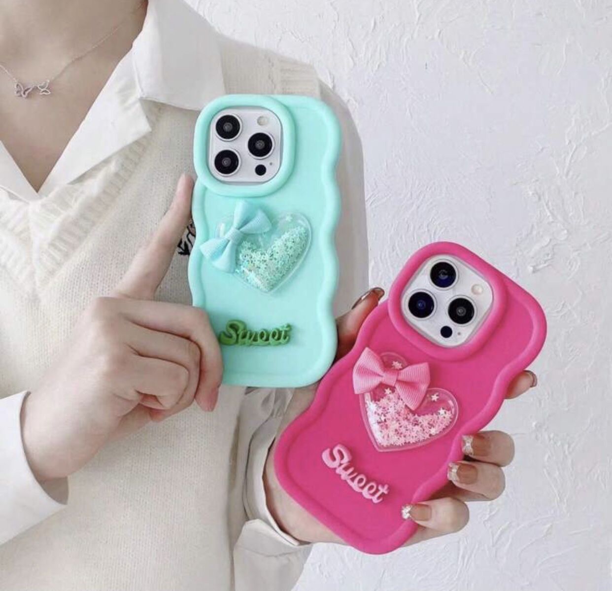 Pink,blue Phone Accessories