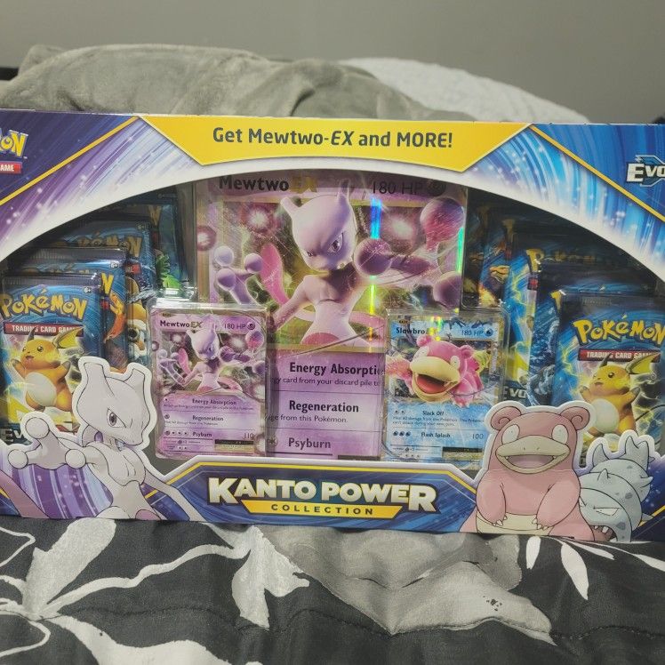 Pokemon Kanto Power Collection Mewtwo EX Box XY Evolutions Factory Sealed
