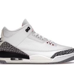 Jordan 3 White Cement size 11