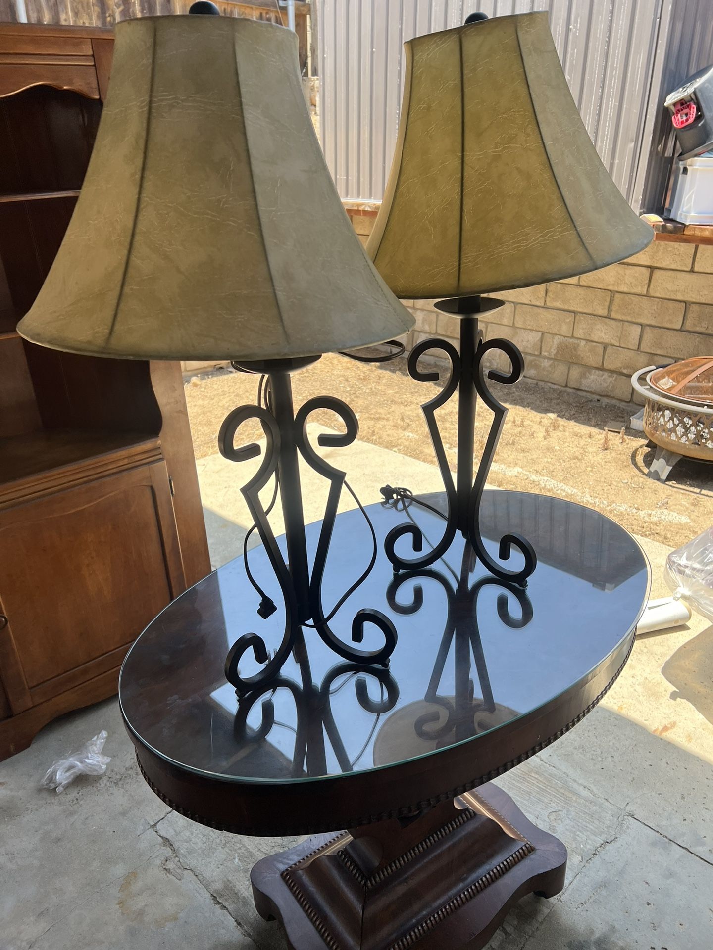Two Table Lamps
