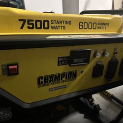 Champion Power Equipment 7,500/6,000-Watt Gasoline Powered Portable Generator, CO Shield,