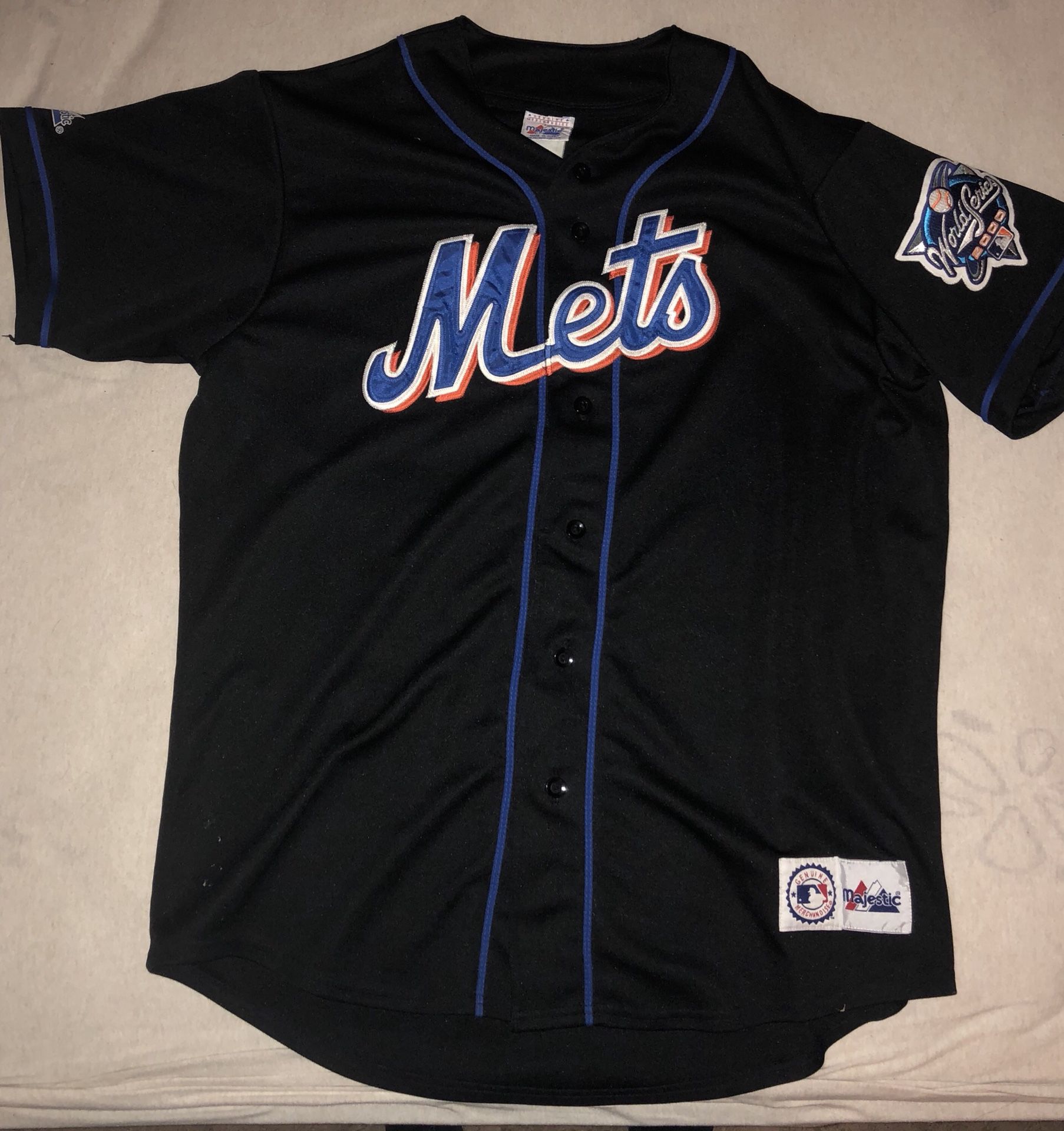 NY Mets 2000 World Series Black Alternative Jersey Size XL for Sale in  Delray Beach, FL - OfferUp