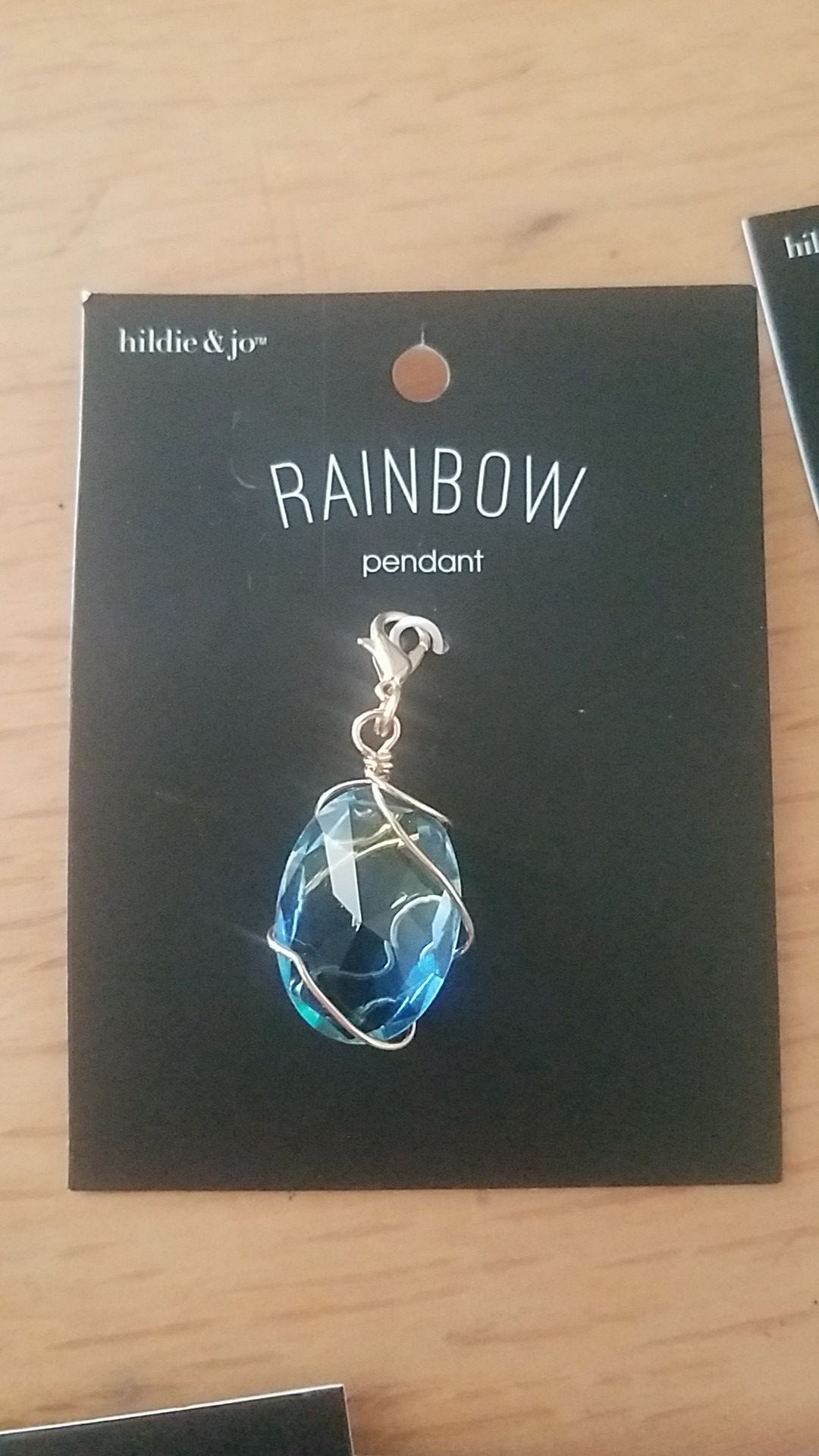 Hildie & Jo rainbow pendant