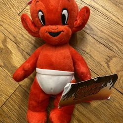 Hot Stuff Red Devil Plush Toy Stuffed Doll Cartoon White Underwear 10” Casper ne