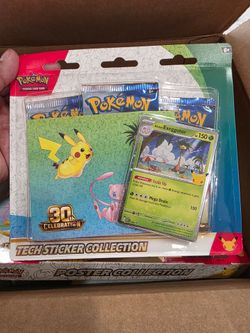 Pokemon Tech Sticker 30th Celebration