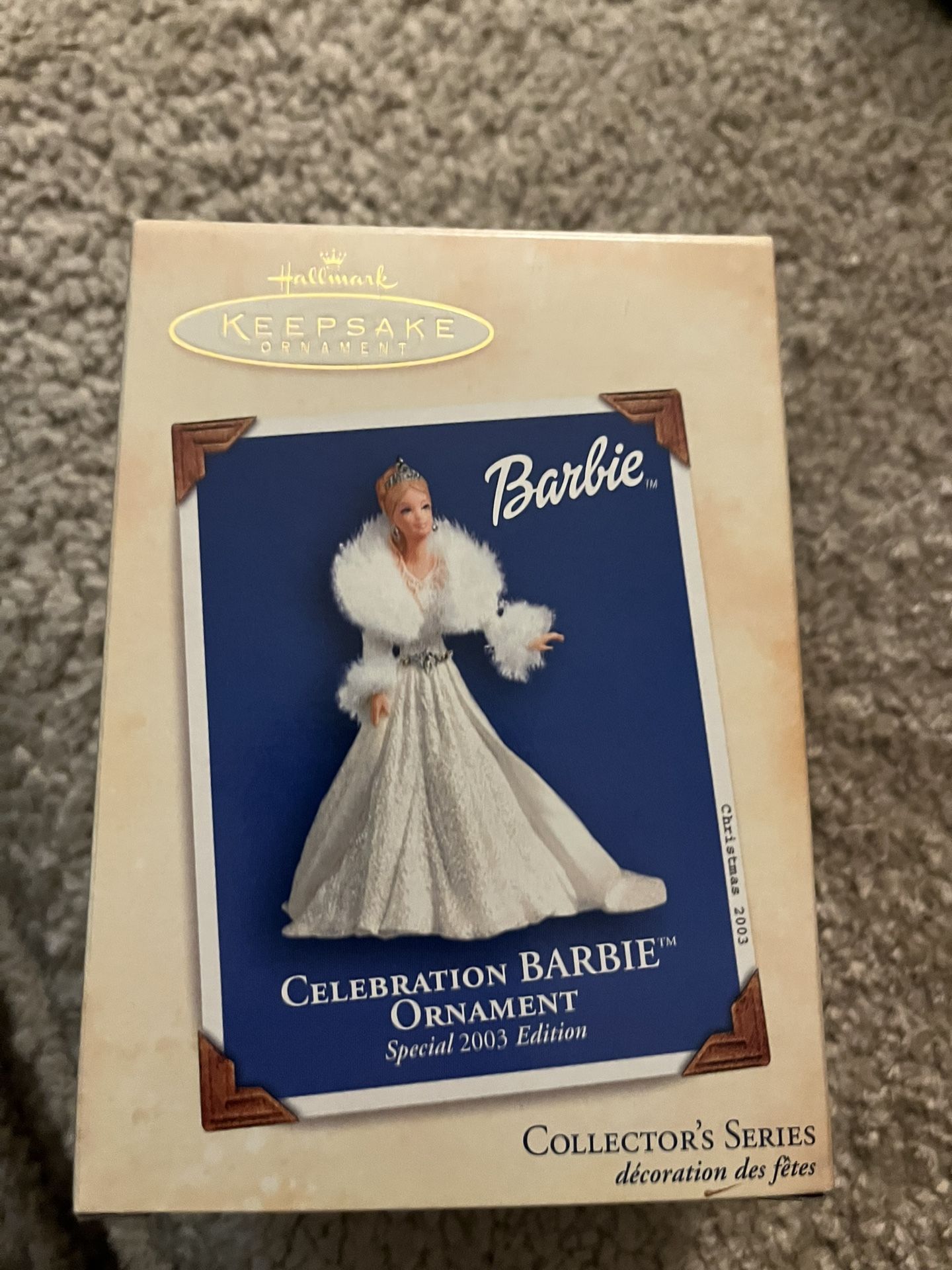 New Barbie  Ornament 