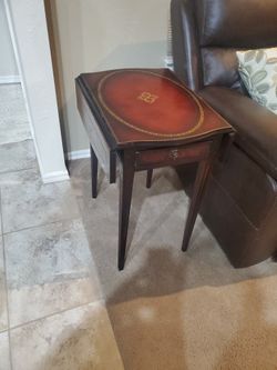 Vintage Drop Leaf End Tables. Rare. Great Condition . Make Offer