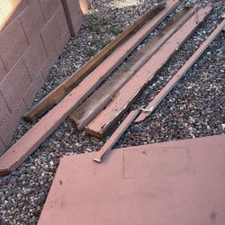 Rough Cut 2 “ X 6”x 7’    Was Used For A Facia Board For A Garage Door