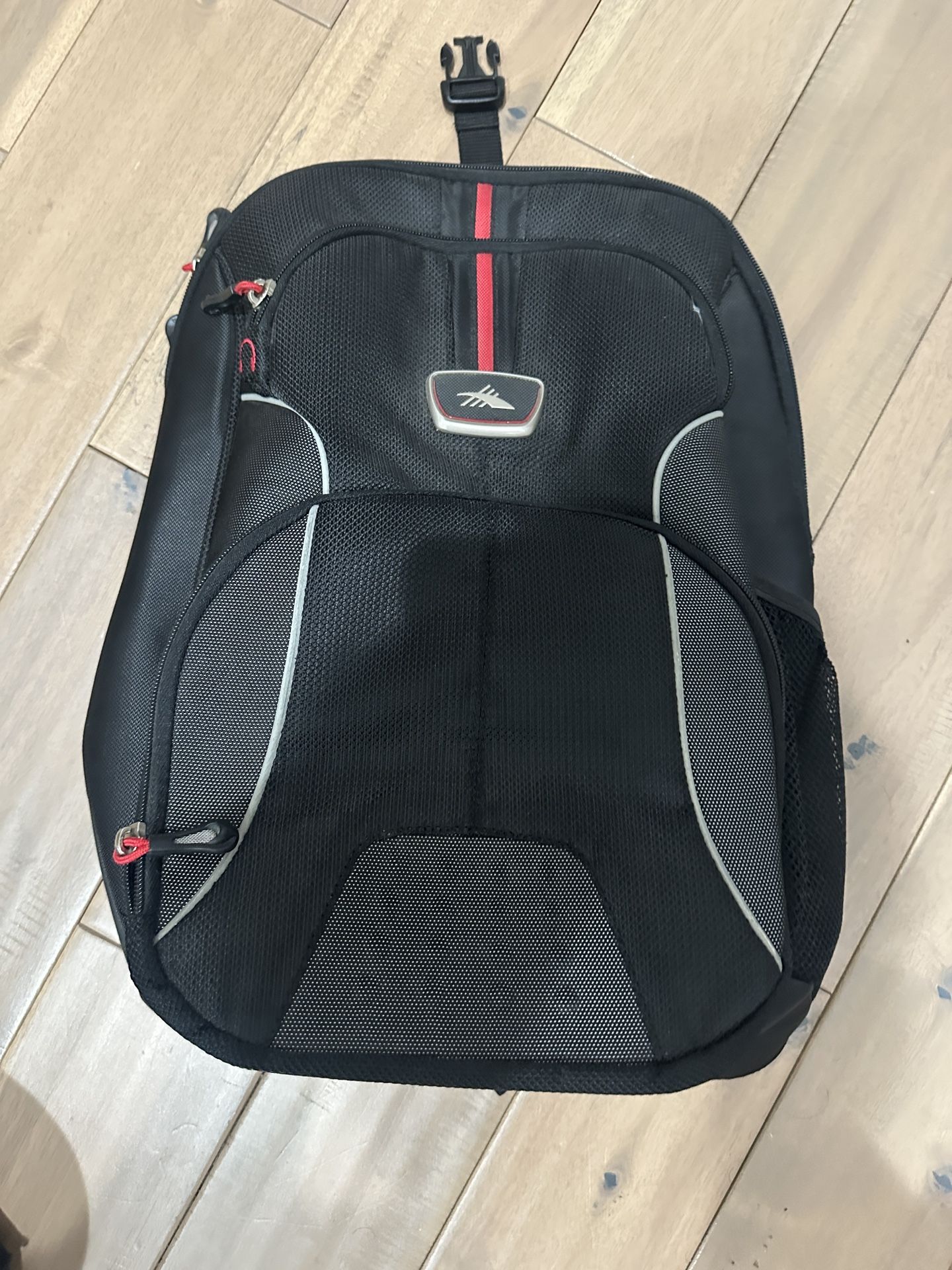 Suitcase With A Detachable Backpack