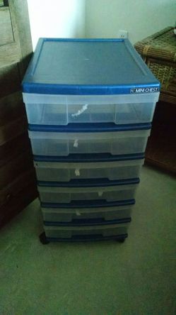 Plastic Storage Drawers