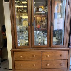 Hutch And Buffet Two Piece For $150