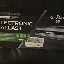 Electronic Ballast & 2 LED 1000w Grow Lights