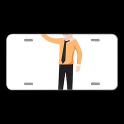 License Plate Novelty Car Front Bills Debt Accounts Finance Money