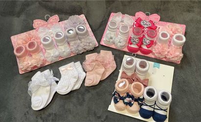 Baby Socks With Headband