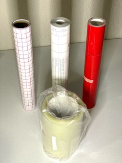 200ft Transfer Tapes + glossy red Oracal vinyl decal
