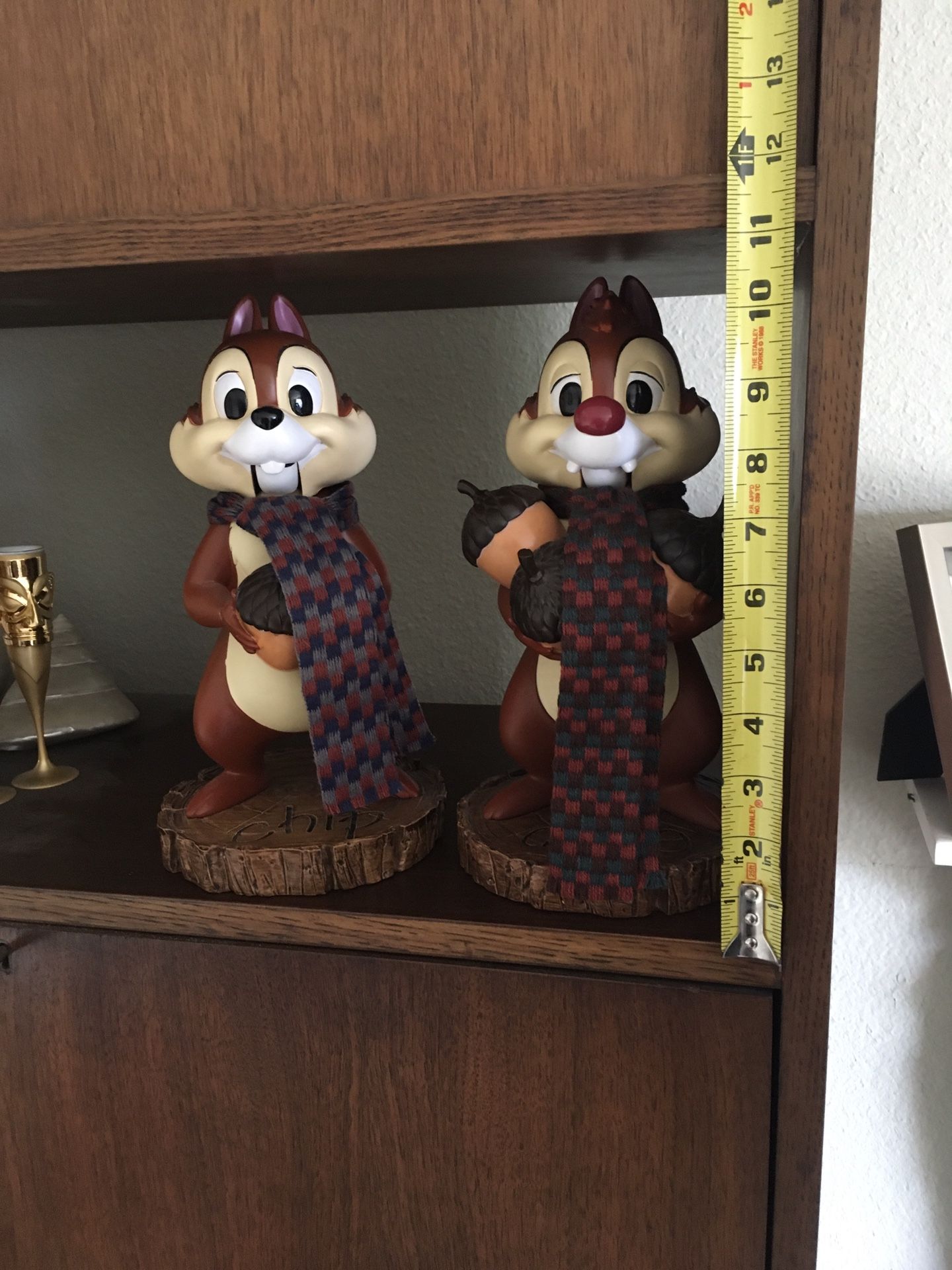 Disney Chip N Dale Nutcrackers