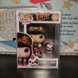 Funko Pop Elvira And Gonk