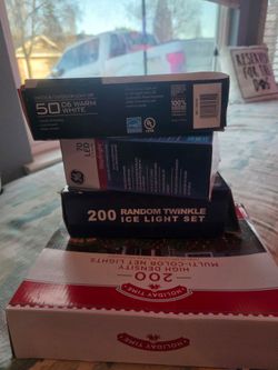 Christmas Lights - 4 Boxes