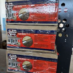 Protecto Wrap Sill Sealer, 5-1/2 in W, 25 ft L Roll, Black