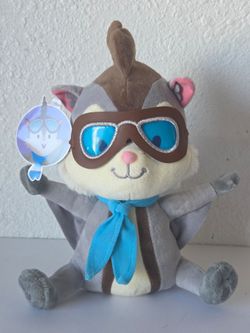 Rare Retired Salesforce Flo The Flying Squirrel Plushie Stuffed Animal