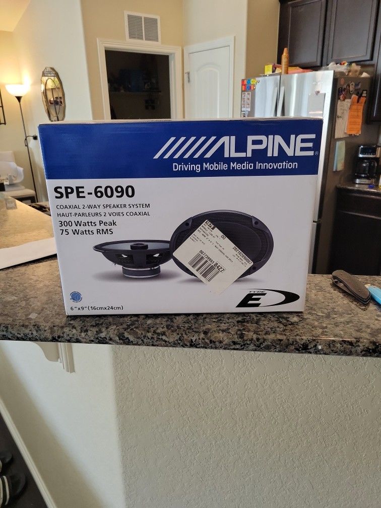 6x9 Alpine Speakers Set