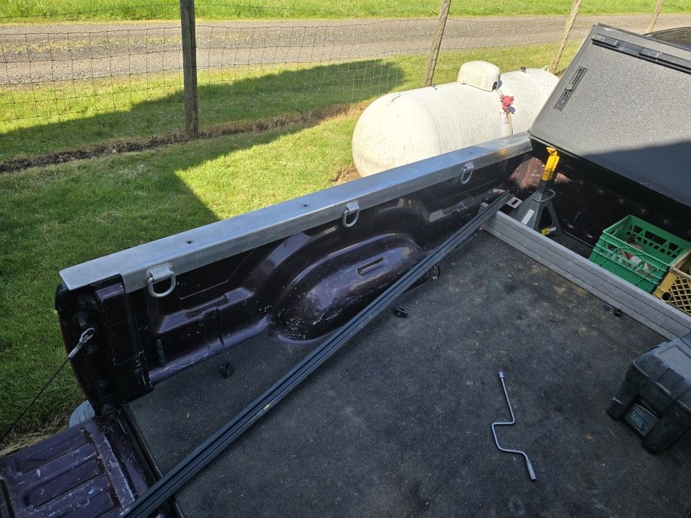 8 Foot Commercial Truck Bed Rails / Caps