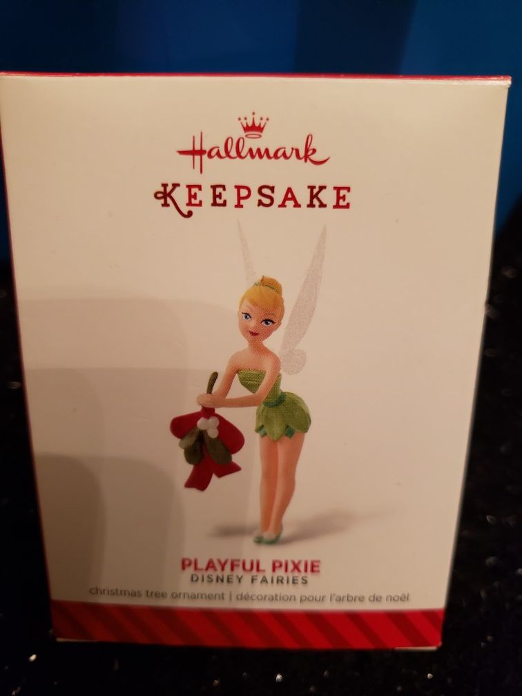 Disney Tinkerbell Playful Pixie Hallmark Ornament