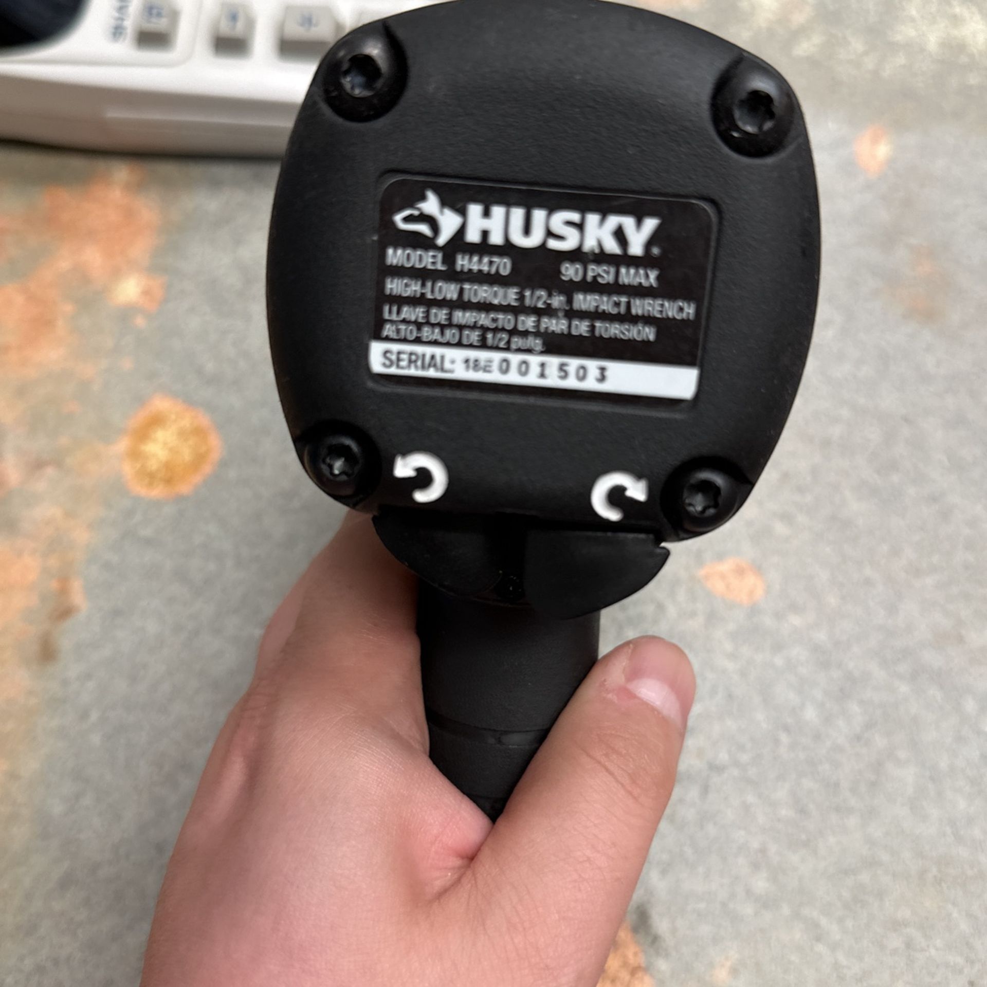 HUSKY TOOLS H4470 1/2 Air Impact wrench