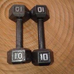 10lb Dumbells  Set