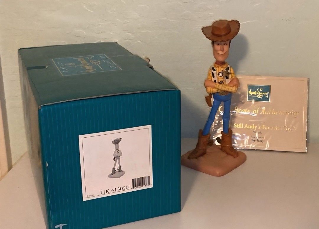 WDCC Disney Pixar Toy Story Woody Im Still Andy's Favorite Toy With COA