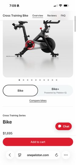 New peloton bike