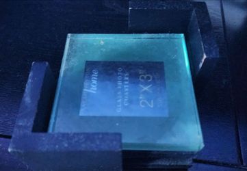 Glass coasters 2 x 3'