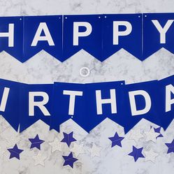 Birthday Party Banner Decorations 