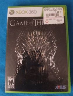 Game of Thrones Xbox 360