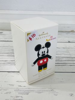 Disney Hallmark Mickey Pook-a-looz Ornament